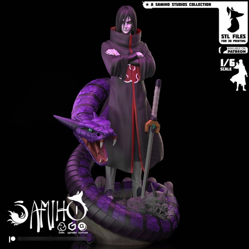 Orochimaru Akatsuki Naruto - Mídia 10