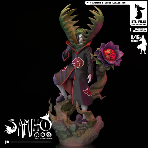 Zetsu Akatsuki Naruto Mangá - Mídia 2