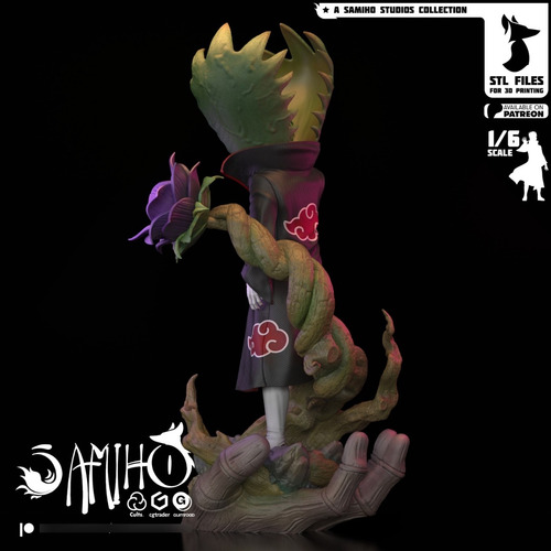 Zetsu Akatsuki Naruto Mangá - Mídia 6