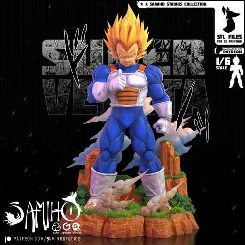 Super Vegeta Dragon Ball Z Sayajin - Mídia 4