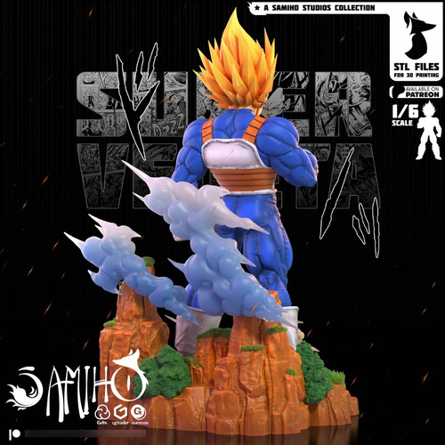 Super Vegeta Dragon Ball Z Sayajin - Mídia 6