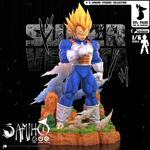 Super Vegeta Dragon Ball Z Sayajin - Mídia 8
