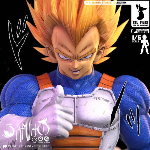 Super Vegeta Dragon Ball Z Sayajin - Mídia 9