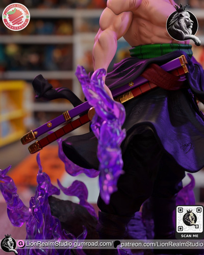 Roronoa Zoro One Piece Mangá - Mídia 4