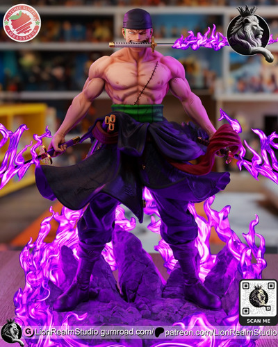Roronoa Zoro One Piece Mangá - Mídia 9