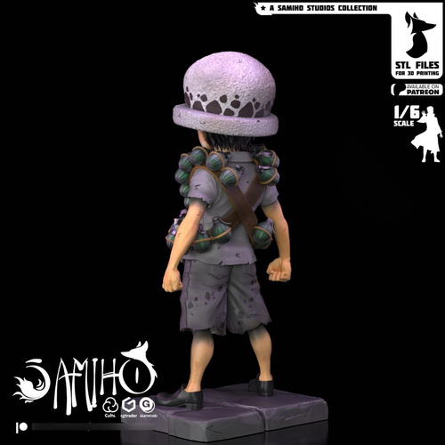 Trafalgar Law Kid One Piece - Mídia 4