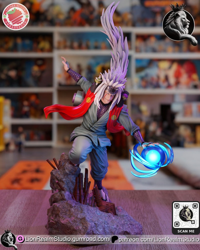 Jiraiya Naruto Sannin Lendário - Mídia 5