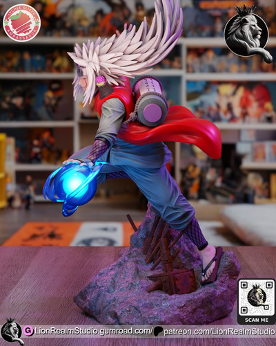 Jiraiya Naruto Sannin Lendário - Mídia 7