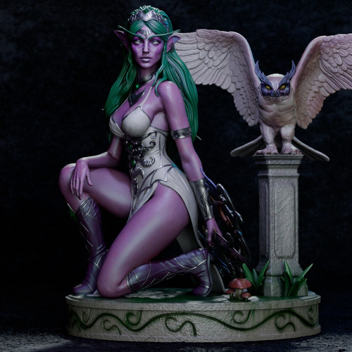 Tyrande Whisperwind Wow Warcraft - Mídia 2