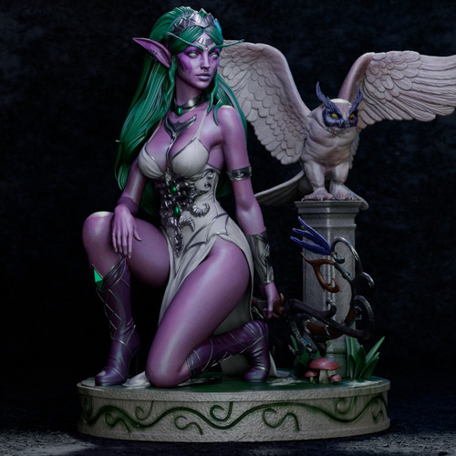 Tyrande Whisperwind Wow Warcraft - Mídia 6
