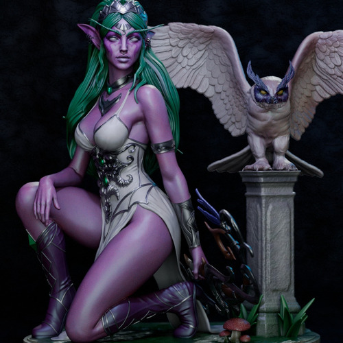 Tyrande Whisperwind Wow Warcraft - Mídia 7