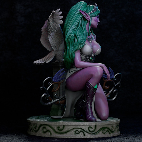Tyrande Whisperwind Wow Warcraft - Mídia 8