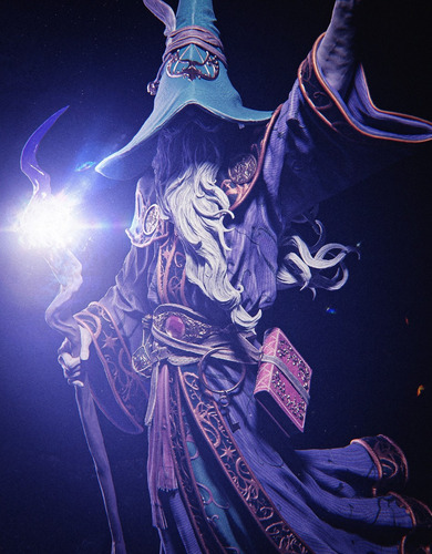Merlin Mitologia Arturiana Mago Lendário - Mídia 2