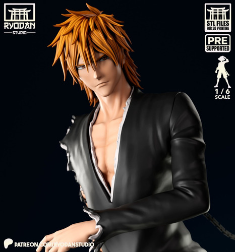 Ichigo Kurosaki Bleach Shinigami - Mídia 8