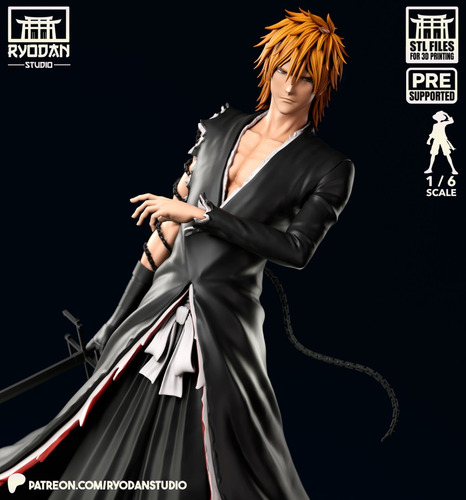 Ichigo Kurosaki Bleach Shinigami - Mídia 10