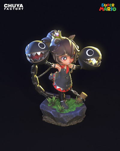 Chompette Super Mario Chibi Nintendo - Mídia 2