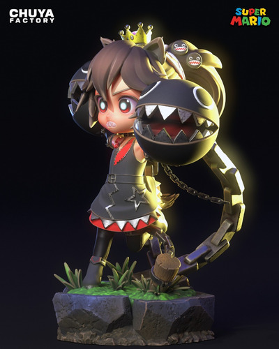 Chompette Super Mario Chibi Nintendo - Mídia 10
