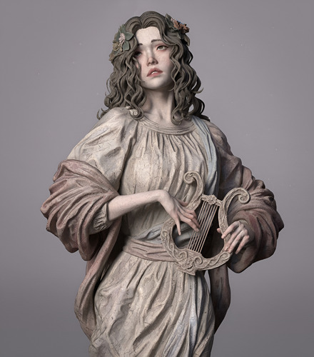 Musa Mitologia Grega Deusa Da Inspiração