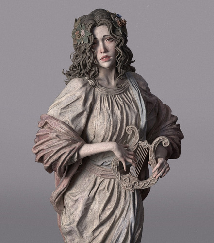 Musa Mitologia Grega Deusa Da Inspiração - Mídia 2