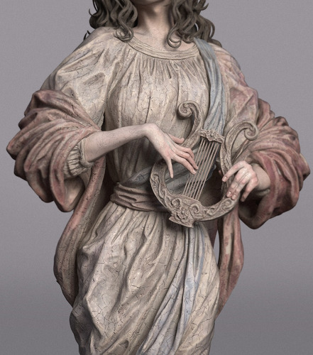 Musa Mitologia Grega Deusa Da Inspiração - Mídia 4