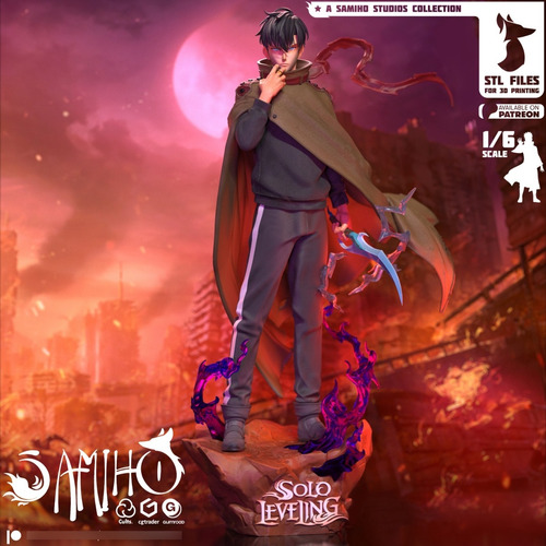 Sung Jin Woo Solo Leveling - Mídia 3