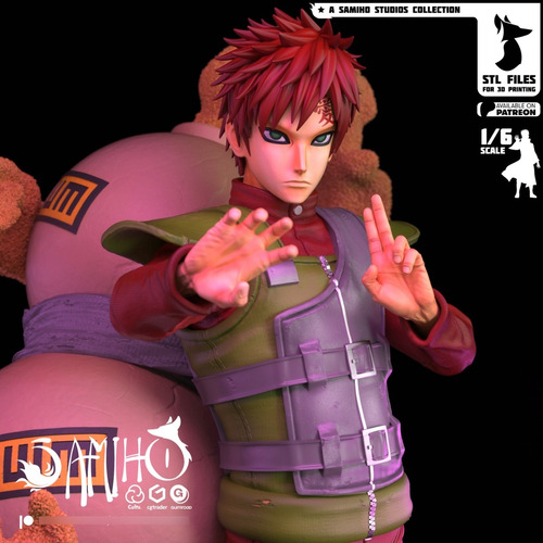Gaara Kazekage Naruto Shippuden