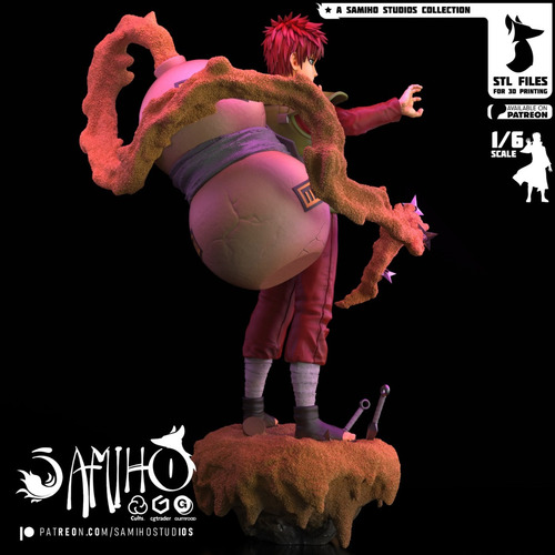 Gaara Kazekage Naruto Shippuden - Mídia 4