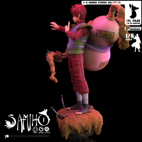Gaara Kazekage Naruto Shippuden - Mídia 6