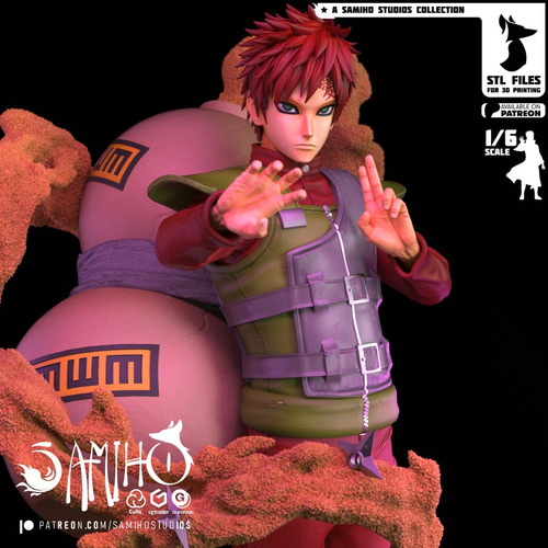 Gaara Kazekage Naruto Shippuden - Mídia 8