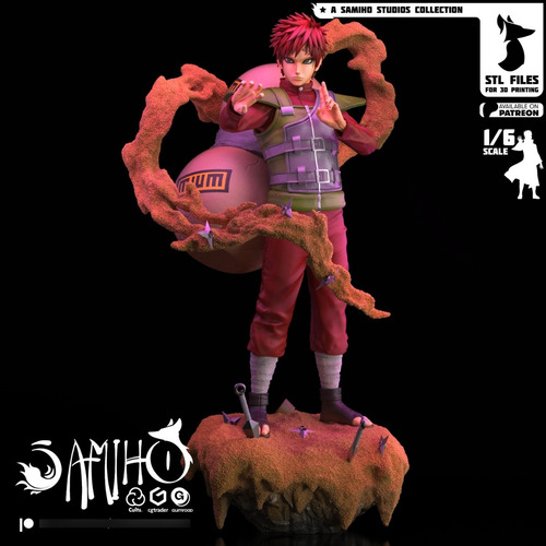 Gaara Kazekage Naruto Shippuden - Mídia 9