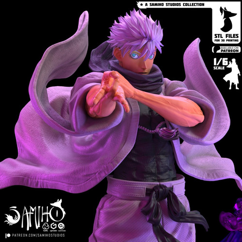 Gojo Satoru Hollow Technique Jujutsu Kaisen