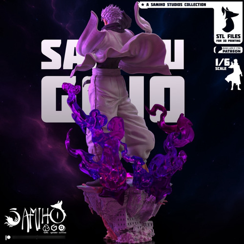 Gojo Satoru Hollow Technique Jujutsu Kaisen - Mídia 4