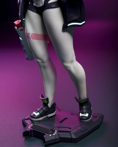 Rebecca Cyberpunk Edgerunners Figure - Mídia 6