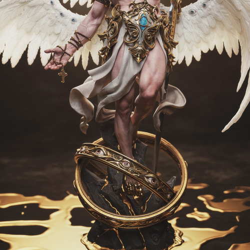 Anjo Querubim Mitologia Bíblica Celestial - Mídia 7