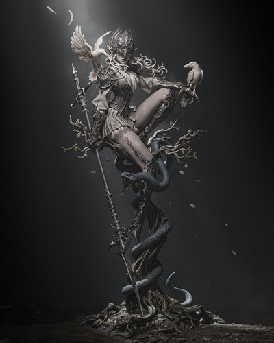 Lenora Queen Of Crows Fantasy - Mídia 10