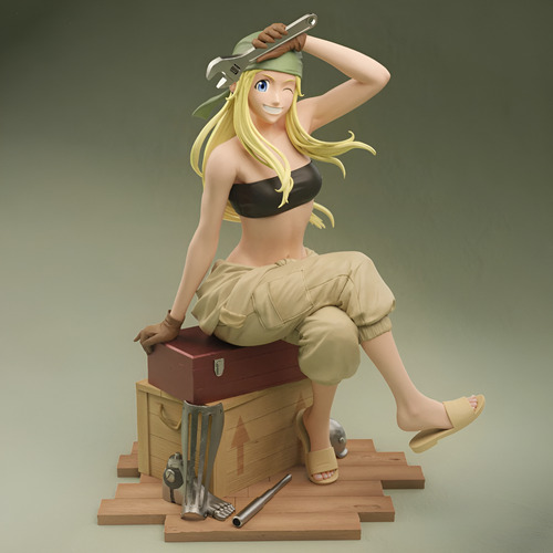 Winry Rockbell Fullmetal Alchemist Figure
