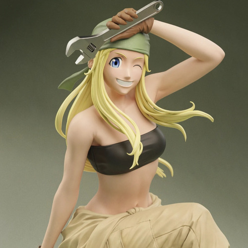 Winry Rockbell Fullmetal Alchemist Figure - Mídia 10
