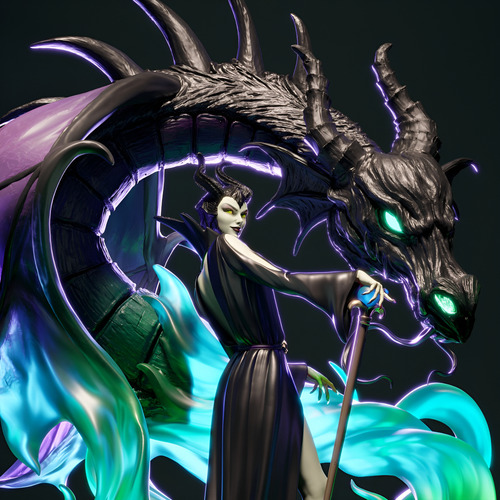 Malévola Maleficent Disney Vilã Magia