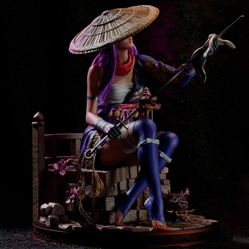 Psylocke Marvel X-men Mutante Psíquica Roxo - Mídia 4