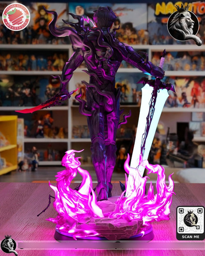 Sung Jin-woo Solo Leveling Monarca Sombra - Mídia 3