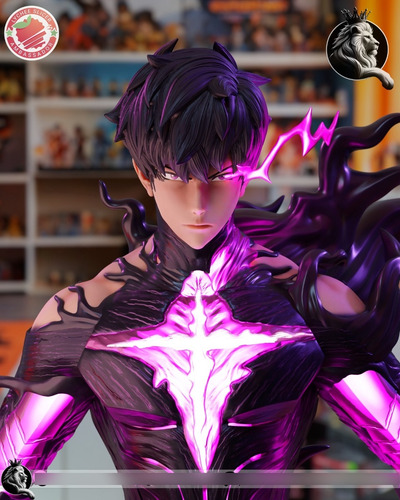 Sung Jin-woo Solo Leveling Monarca Sombra - Mídia 9