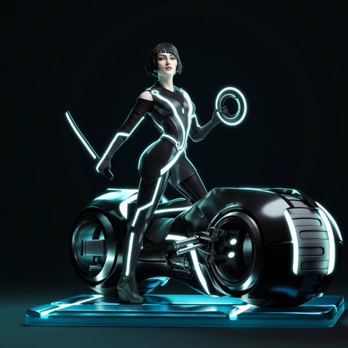Quorra Tron Legacy Ares Filme - Mídia 8