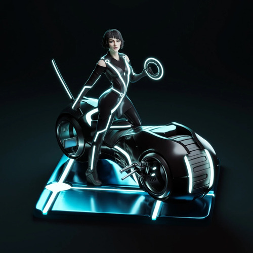 Quorra Tron Legacy Ares Filme - Mídia 10