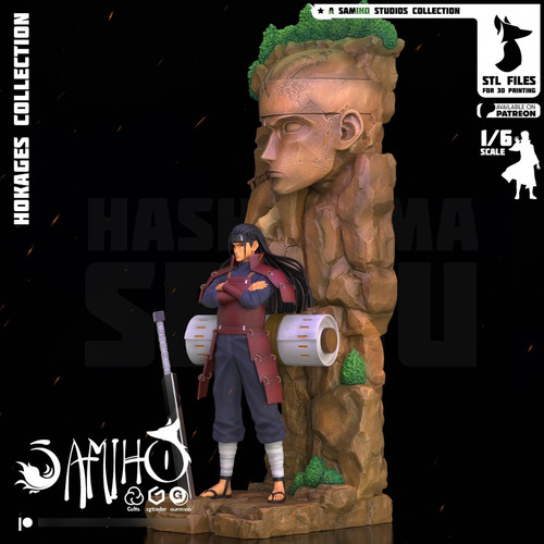 Hashirama Senju Hokage Naruto - Mídia 2