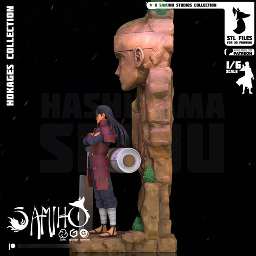 Hashirama Senju Hokage Naruto - Mídia 4