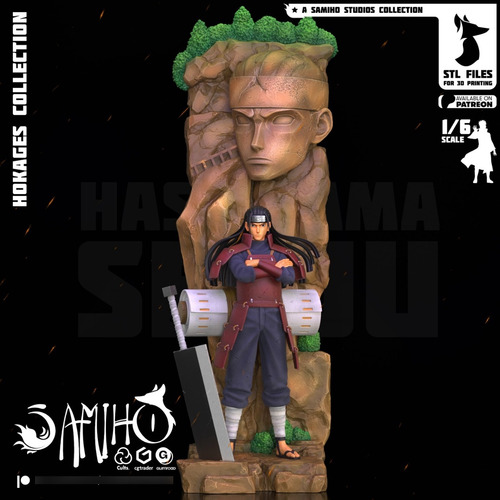 Hashirama Senju Hokage Naruto - Mídia 6