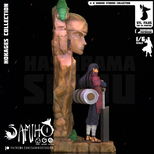 Hashirama Senju Hokage Naruto - Mídia 8