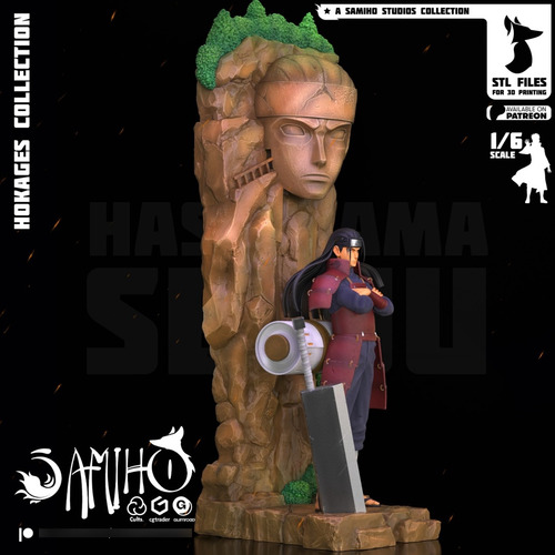 Hashirama Senju Hokage Naruto - Mídia 9