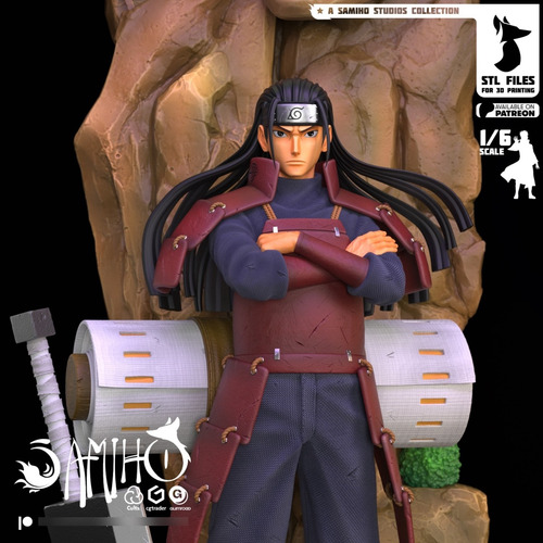 Hashirama Senju Hokage Naruto - Mídia 10