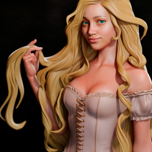 Rapunzel Enrolados Princesa Disney
